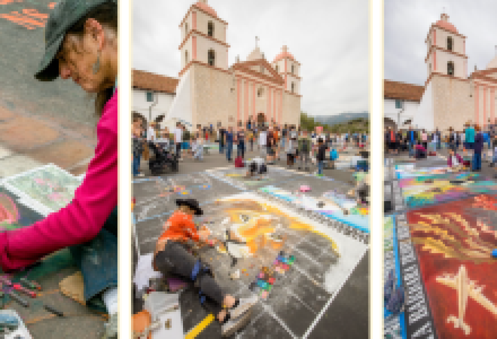 Children’s Creative Project returns to Mission Santa Barbara with the 38th annual I Madonnari Street Painting Festival